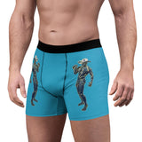 Cocky Cowboy Men's Boxer Briefs – Turquoise
