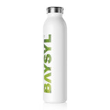 Slim Water Bottle with Stylish Design, Eco-Friendly Hydration, Fitness Gift, Reusable Drinkware, Gym Accessory