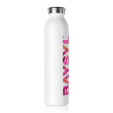 Slim Water Bottle with Stylish Design, Eco-Friendly Hydration, Fitness Gift, Reusable Drinkware, Gym Accessory