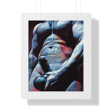 Homoerotic Art by Maxwell Alexander – Framed Print
