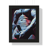 Homoerotic Art by Maxwell Alexander – Framed Print