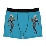 Cocky Cowboy Men's Boxer Briefs – Turquoise