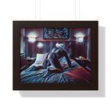 Adventures of the Cocky Cowboy – Homoerotic Art – Framed Horizontal Poster