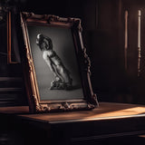 Cocky Cowboy by Maxwell Alexander – Homoerotic Art Canvas Print