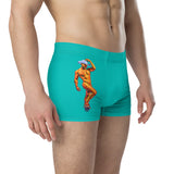 Cocky Cowboy Boxer Briefs – Teal