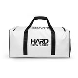 HARD NEW YORK Logo Duffle Bag – White