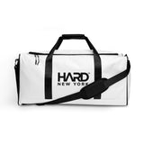 HARD NEW YORK Logo Duffle Bag – White