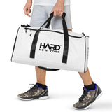 HARD NEW YORK Logo Duffle Bag – White
