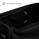HARD NEW YORK Logo Black Duffle bag