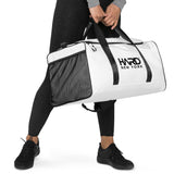 HARD NEW YORK Logo Duffle Bag – White