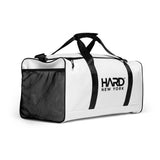 HARD NEW YORK Logo Duffle Bag – White
