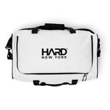 HARD NEW YORK Logo Duffle Bag – White