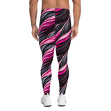 Urban Instinct – Men’s Leggings by HARD NEW YORK – Pink Wave