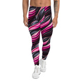 Urban Instinct – Men’s Leggings by HARD NEW YORK – Pink Wave