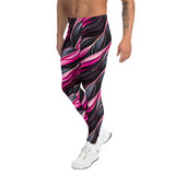 Urban Instinct – Men’s Leggings by HARD NEW YORK – Pink Wave