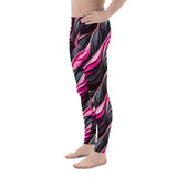 Urban Instinct – Men’s Leggings by HARD NEW YORK – Pink Wave