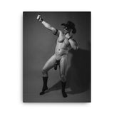 Cocky Cowboy – Male Boudoir – Black and White Erotic Gay Art Print