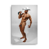 Cocky Cowboy by Maxwell Alexander – Erotic Gay Art Print on Canvas