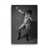 Cocky Cowboy – Male Boudoir – Black and White Erotic Gay Art Print