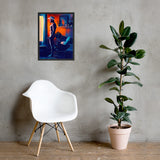 Cocky Cowboy by Maxwell Alexander – Homoerotic Art – Framed Poster