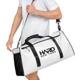 HARD NEW YORK Logo Duffle Bag – White