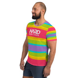 HARD NEW YORK PRIDE Men's Athletic T-shirt
