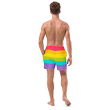 HARD NEW YORK PRIDE Men's Swim Trunks