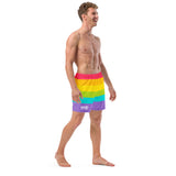HARD NEW YORK PRIDE Men's Swim Trunks