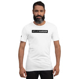 HARD NEW YORK #PlayHarder White Unisex T-Shirt