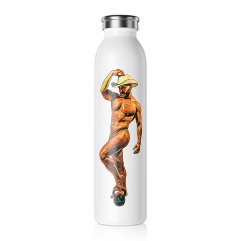 Cocky Cowboy by Maxwell Alexander – Slim Water Bottle
