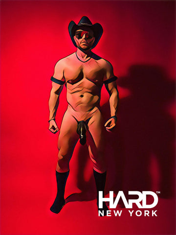 Erotic Gay Nude Male Art Print by Maxwell Alexander