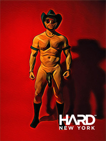 Erotic Gay Nude Male Art Print by Maxwell Alexander