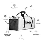 HARD NEW YORK Logo Duffle Bag – White