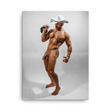 Cocky Cowboy by Maxwell Alexander – Erotic Gay Art Print on Canvas