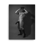 Black and White Gay Art Print on Canvas – Queer Boudoir by Maxwell Alexander