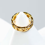 Royal Gold Chain Ring for Men
